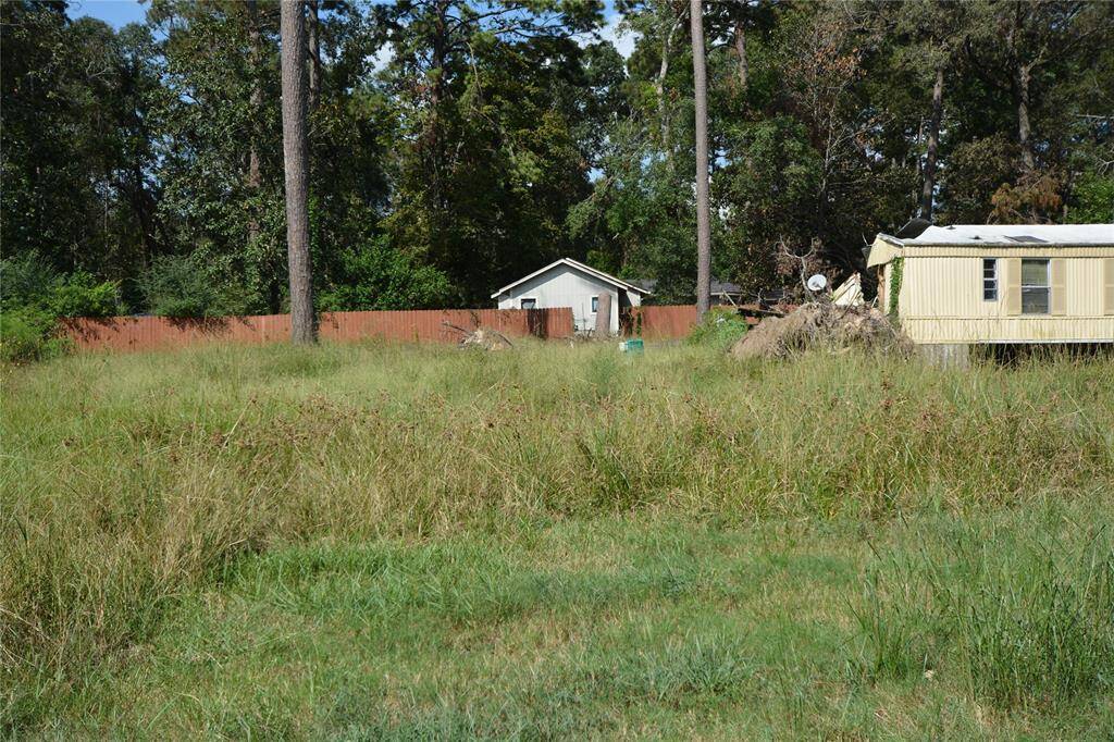 Partial View and septic tank for the lot on 19388 Acorn Hill Dr. Mobil Home will be removed before closing.