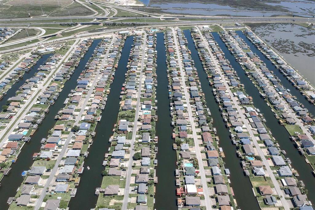 Aerial view of Bayou Vista