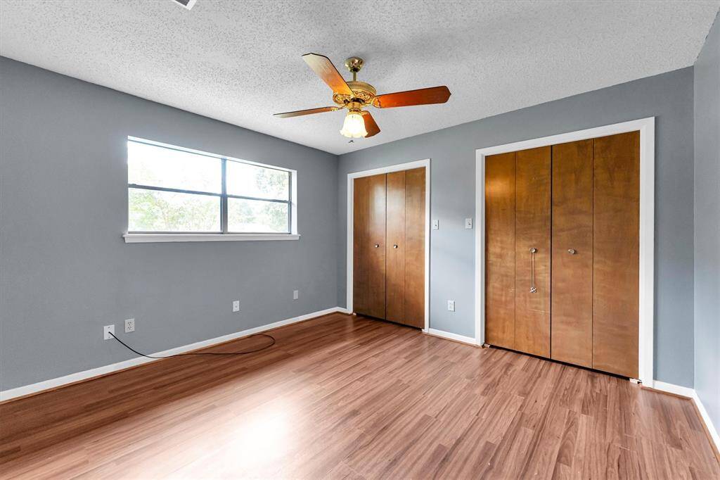Bedroom #1 with double Closets
