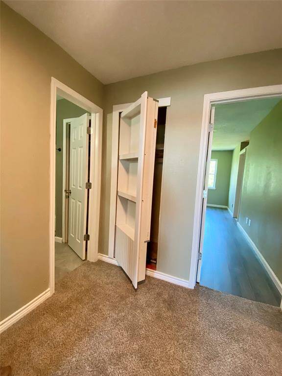 Hidden room behind the book case