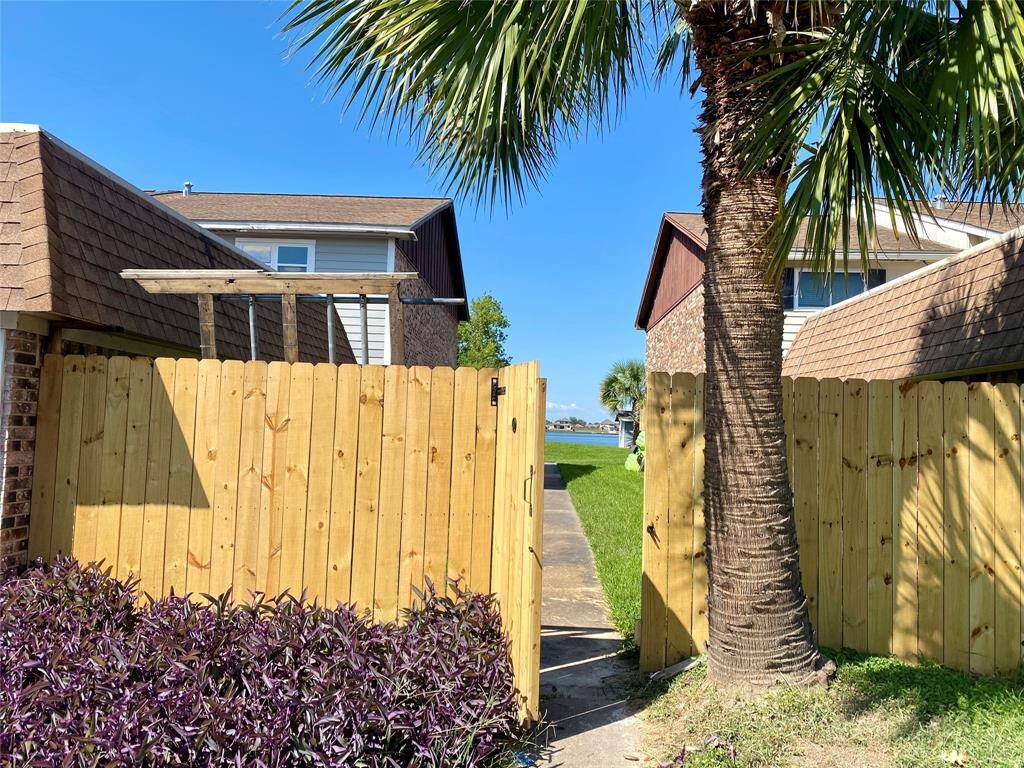 Gated Entry into the townhome grounds