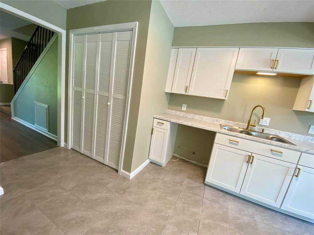 Kitchen with utility room