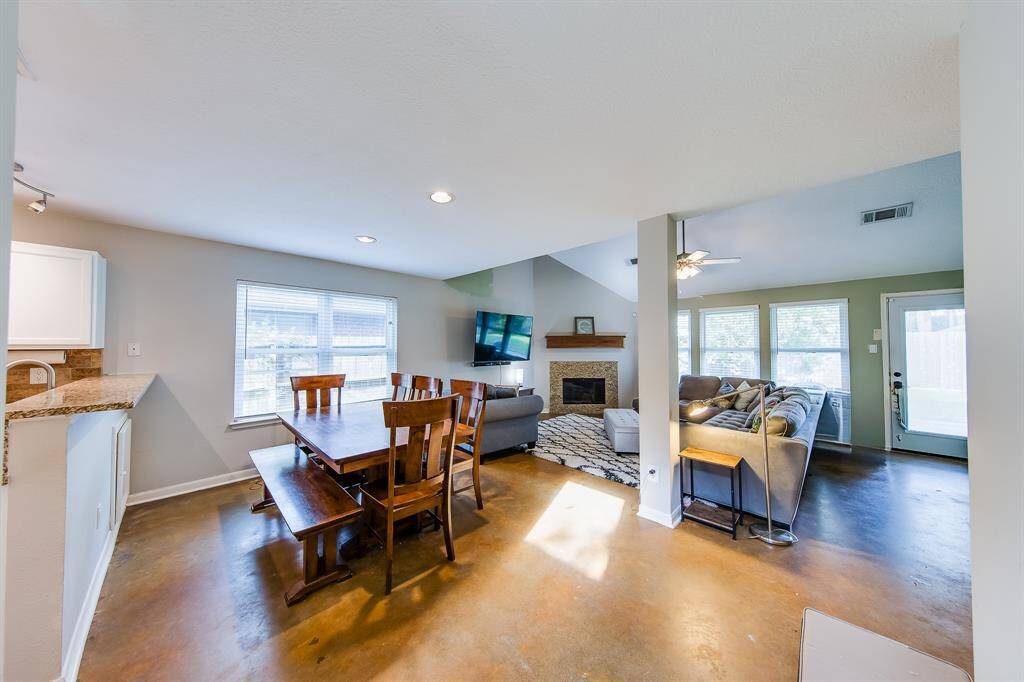 Open floor plan