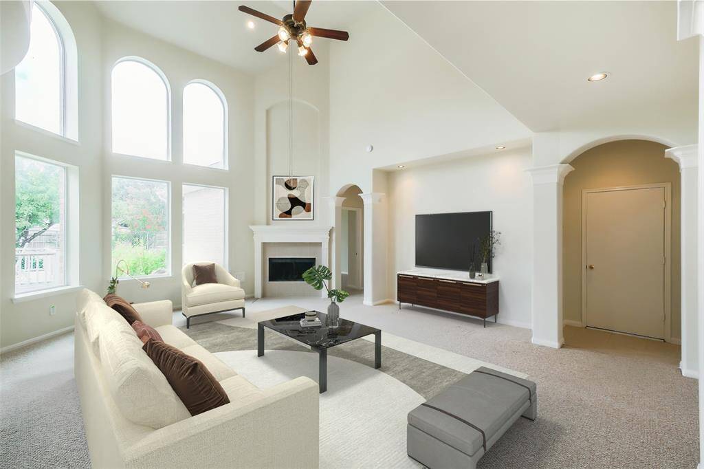 Living Room - Virtually Staged