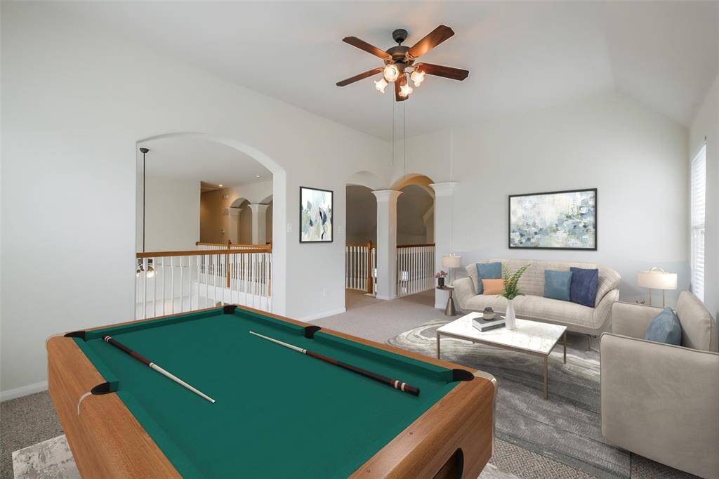 Game Room - Virtually Staged
