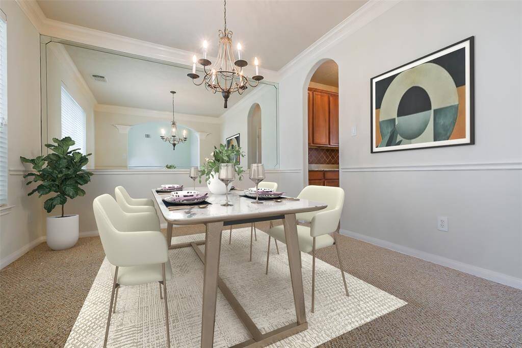 Dining Room - Virtually Staged