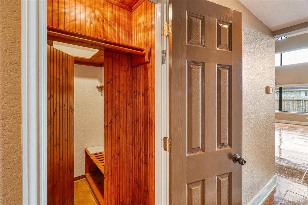 Secret closet to hide your prized possessions.