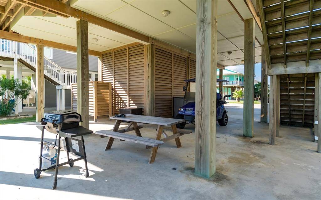 Concrete patio