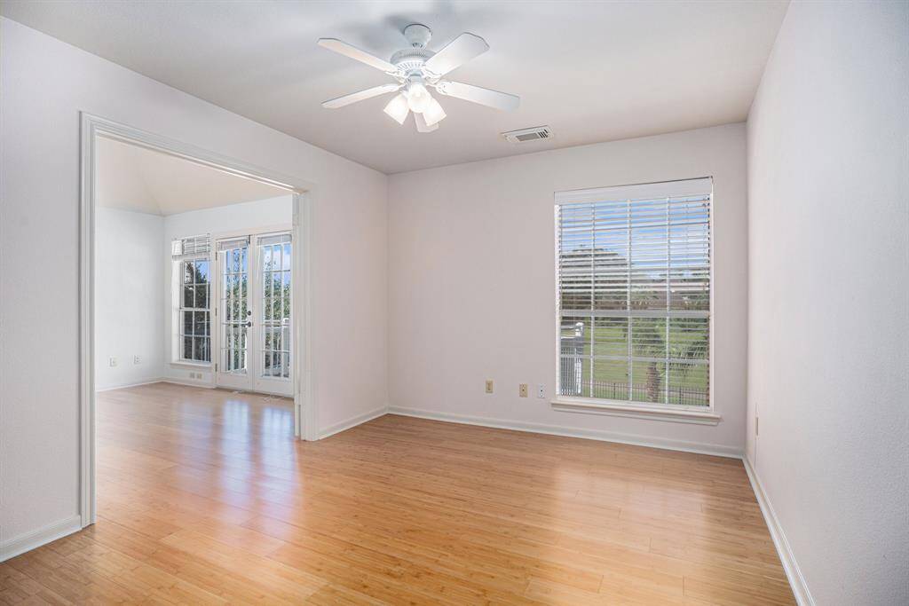 Secondary bedroom off of the master. Great for an office or a nursery