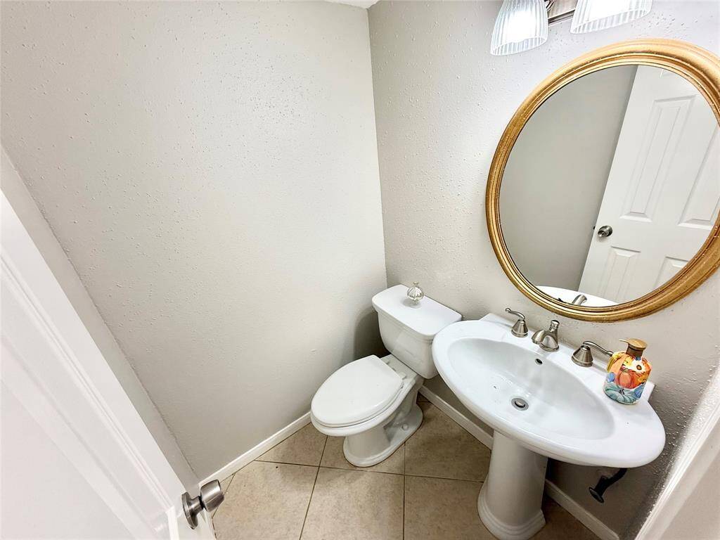 Half Bath.