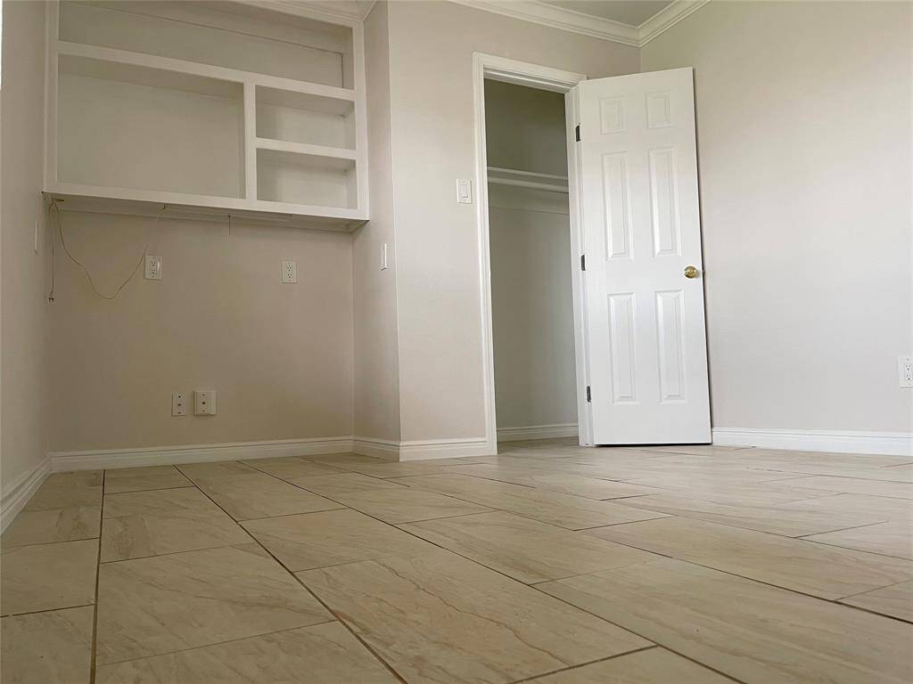 Second Bedroom with built ins