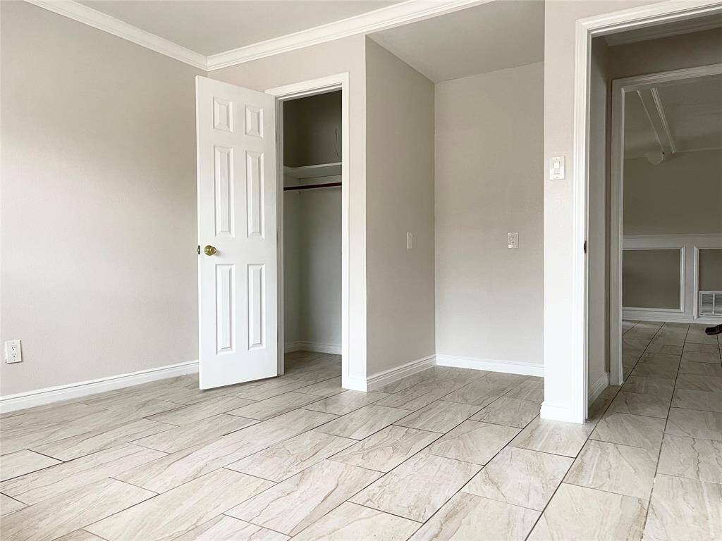 Third Bedroom with two Closets