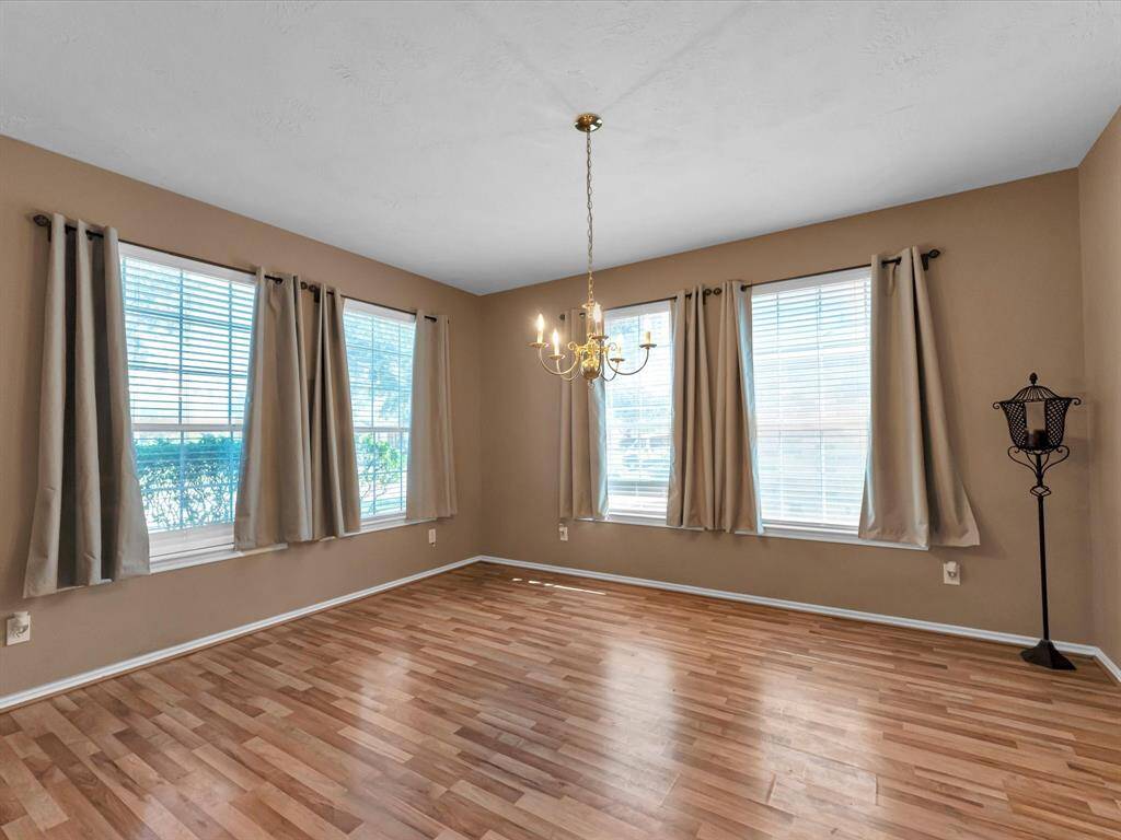 Don't need a dining room? This space is an open canvas to be what you need.