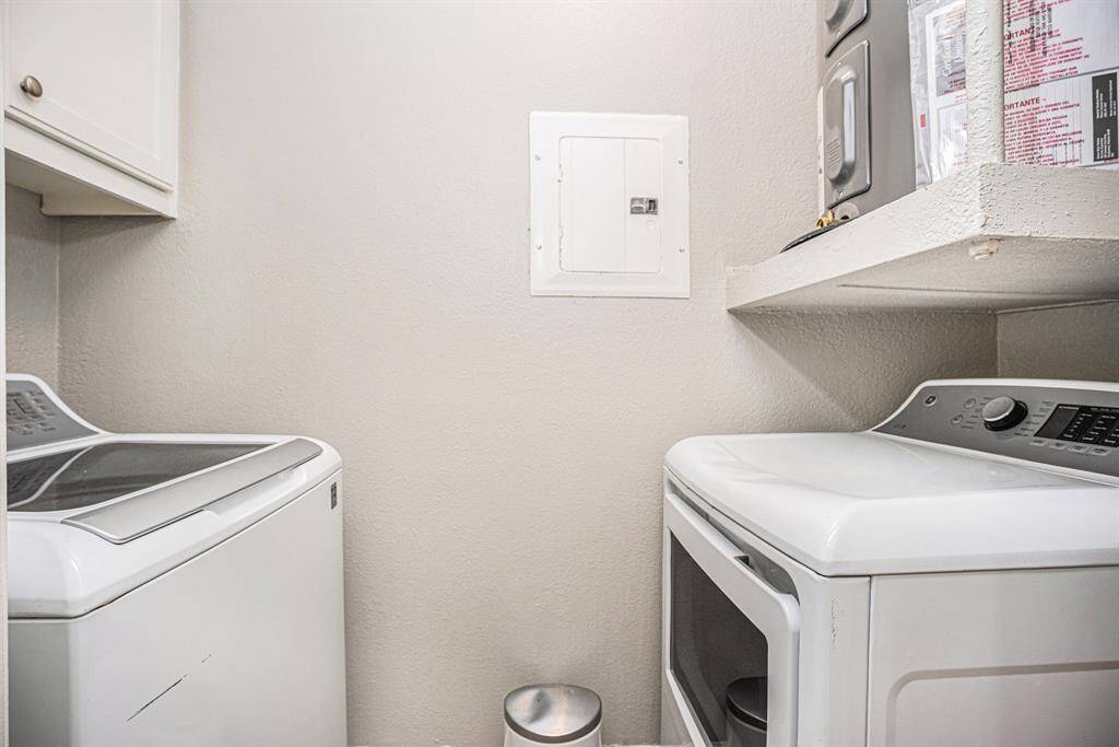 Full size washer and dryer