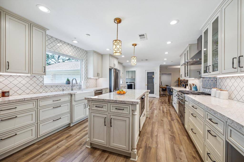 Expanded and completely remodeled kitchen, 2020