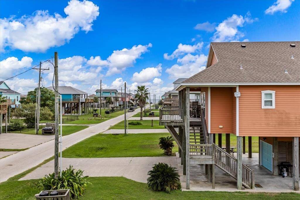 House is located on a beach access street a short walk from the beach.