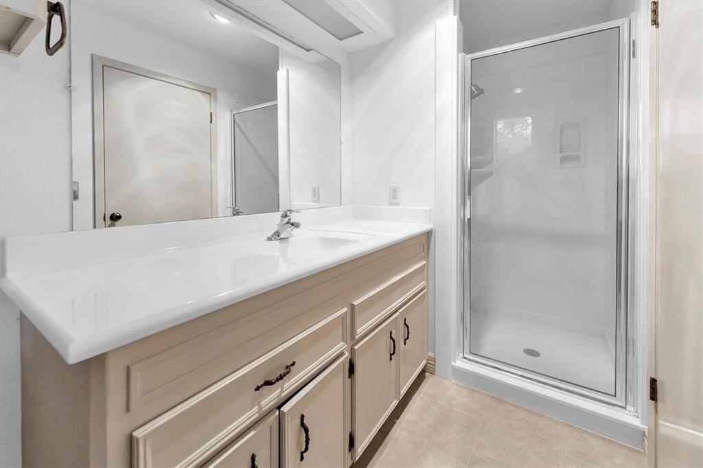 Primary Bathroom with walk in shower