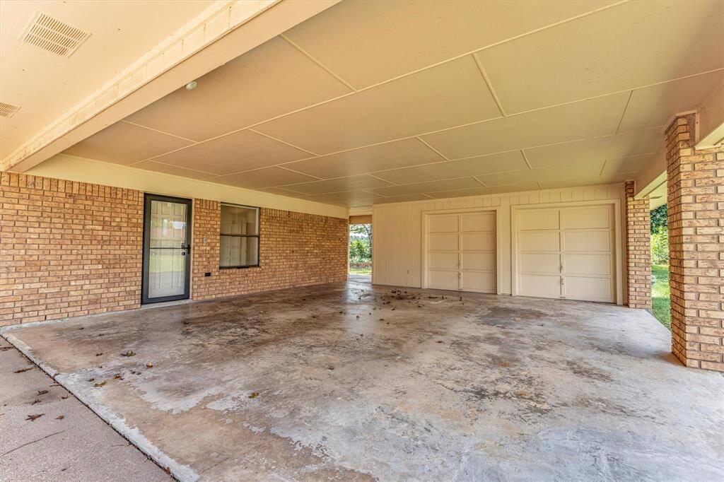 Two golf cart garage