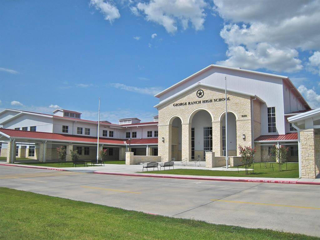 GEORGE RANCH HIGH SCHOOL - state-of-the-art high school located minutes from Greatwood!