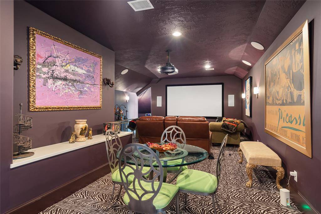 Home theater. Completely upgraded and remodeled less than a year ago.