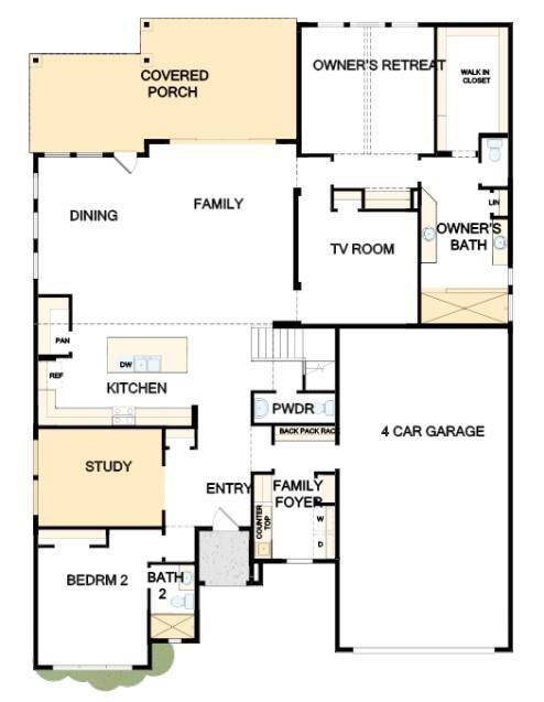 The success of a floor plan is the way you can move through it…You’ll be amazed at how well this home lives…We call it traffic patterns.