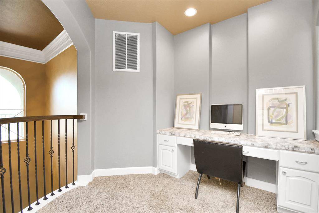 Computer Area - Perfect for focused work, homework, or reading.