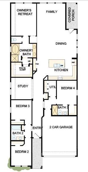 The success of a floorplan is the way you can move through it…You’ll be amazed at how well this home lives…We call it traffic patterns.