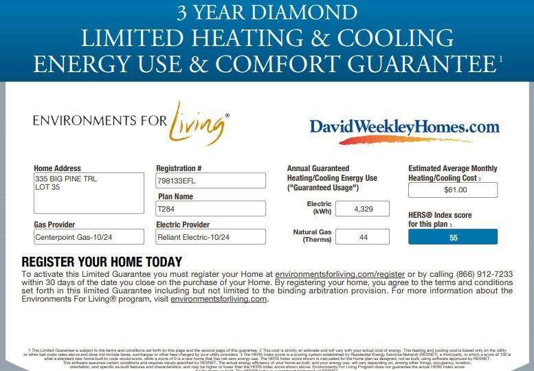 With 2x6 exterior wall construction, we can use a higher R value insulation which saves you money on your heating and cooling bills…Ask us about our guarantee!
