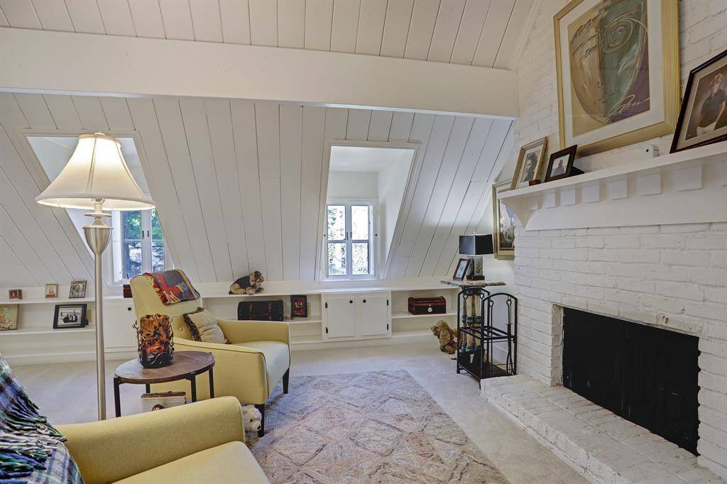 Fireplace in the Primary Suite
