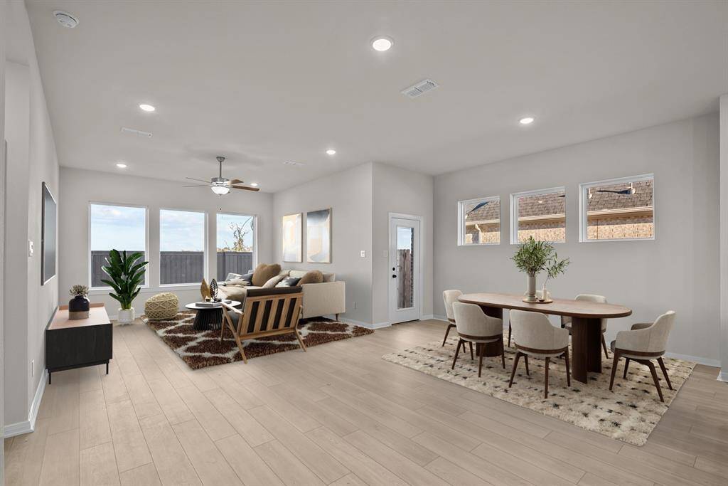 Virtually staged to give you the visual you need to see furniture placement and how the home can live.