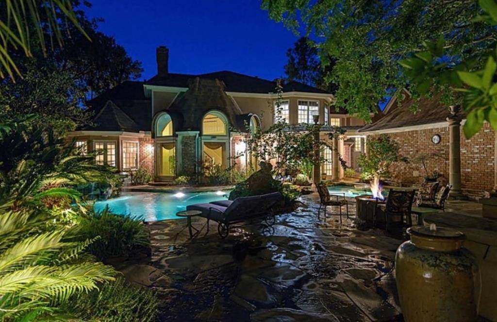 Backyard Pool Area