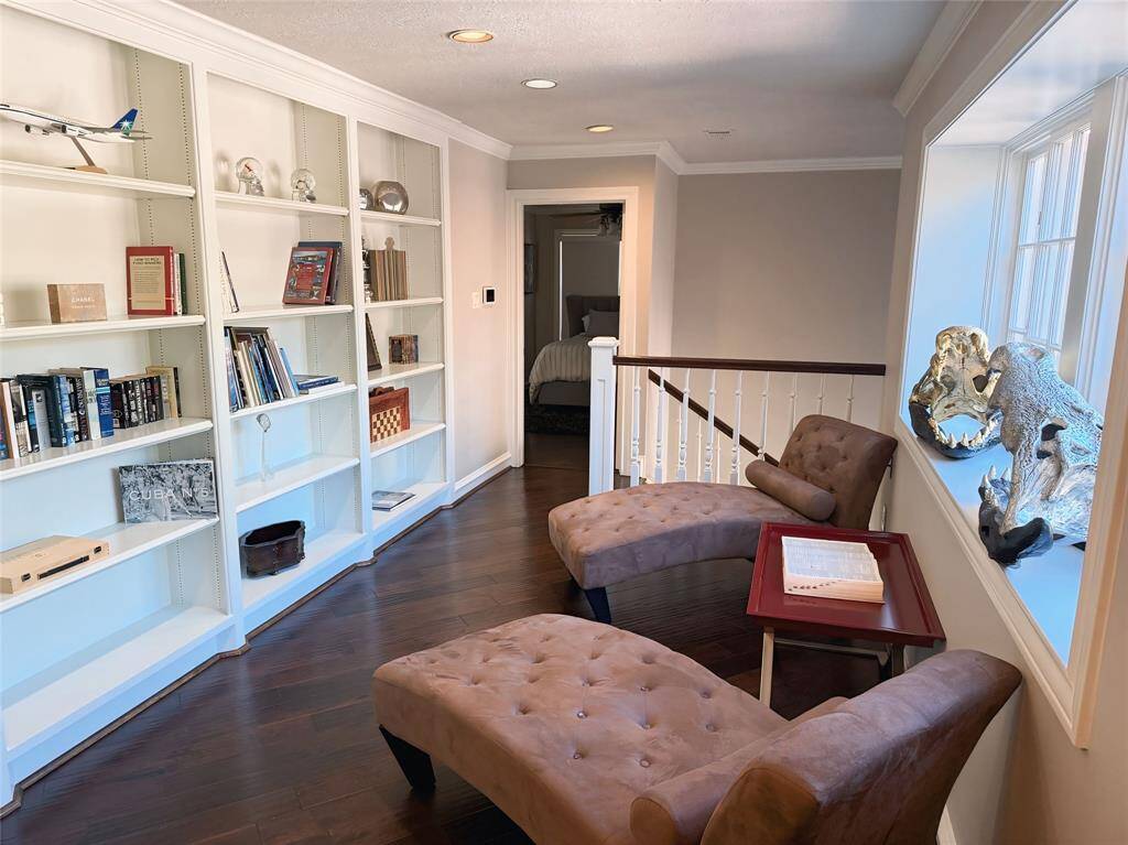 Upstairs Library