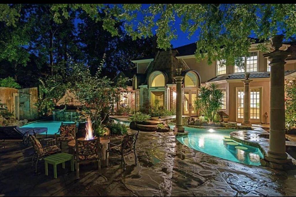 Backyard Pool Area