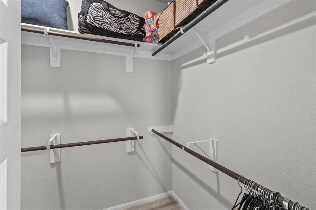 Primary walk-in closet