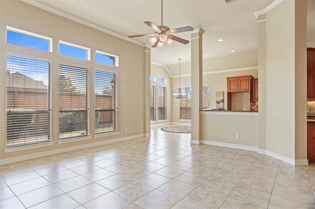 Experience seamless living with an open-concept kitchen and inviting breakfast nook.