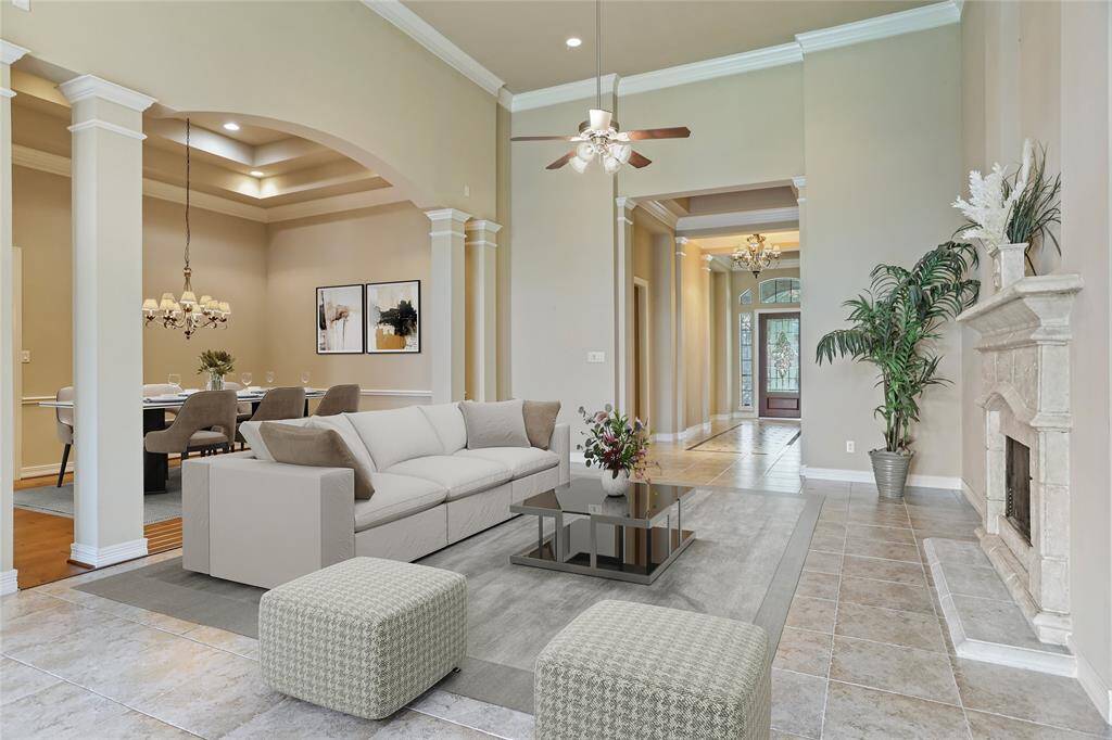 Explore the potential of this elegantly designed space, offering versatility for your personalized touch.
