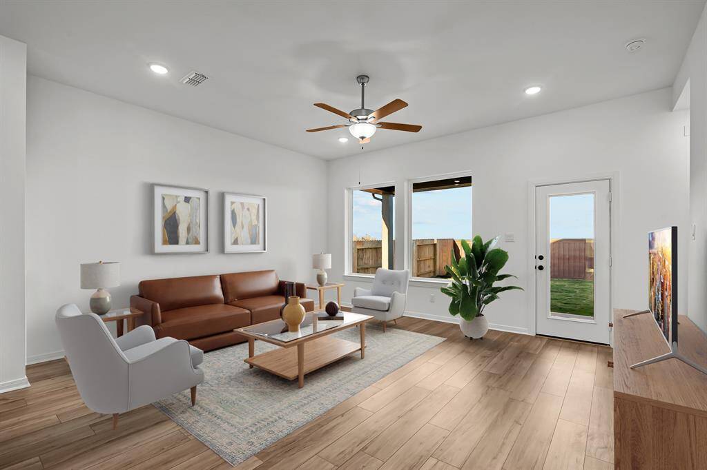 Virtually staged to give you the visual you need to see furniture placement and how the home can live.