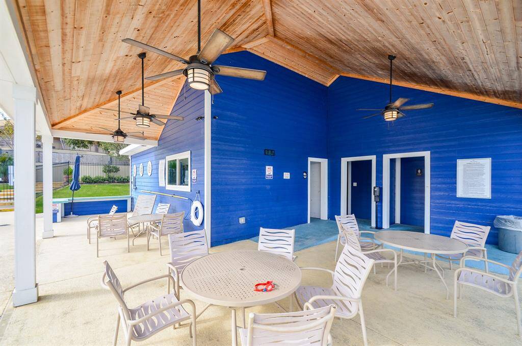club House pool area