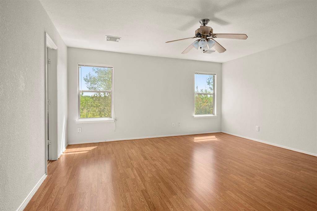 Lots of Natural Light in this Primary Bedroom