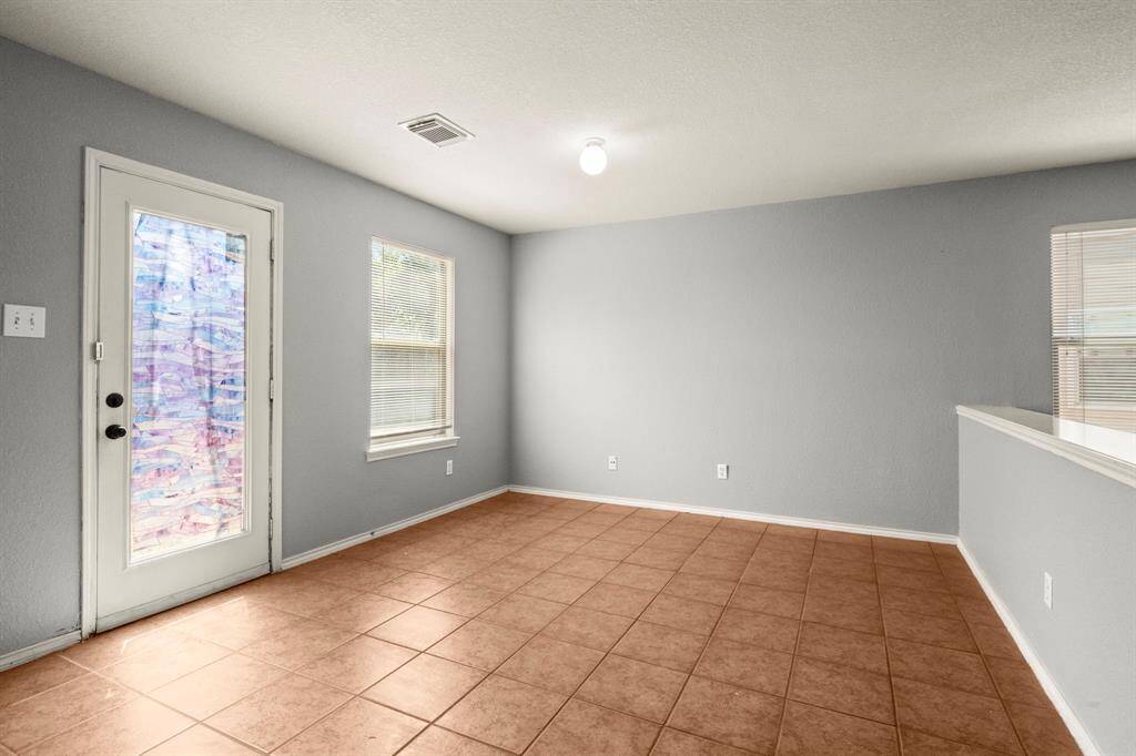 Space for Casual or More Formal Dining.