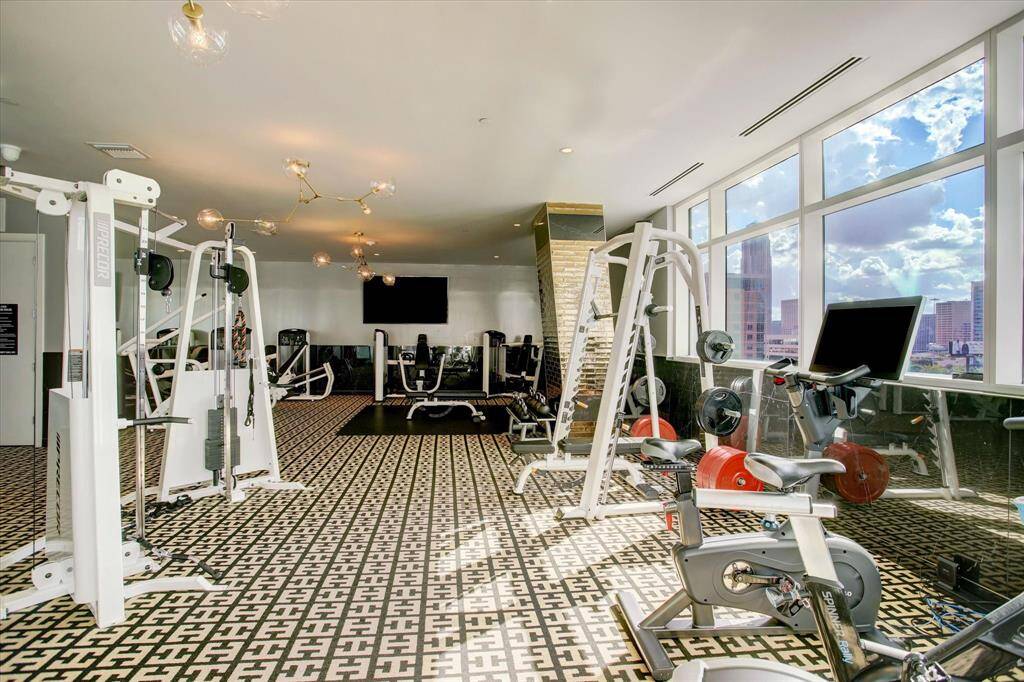 State-of-the-art fitness center