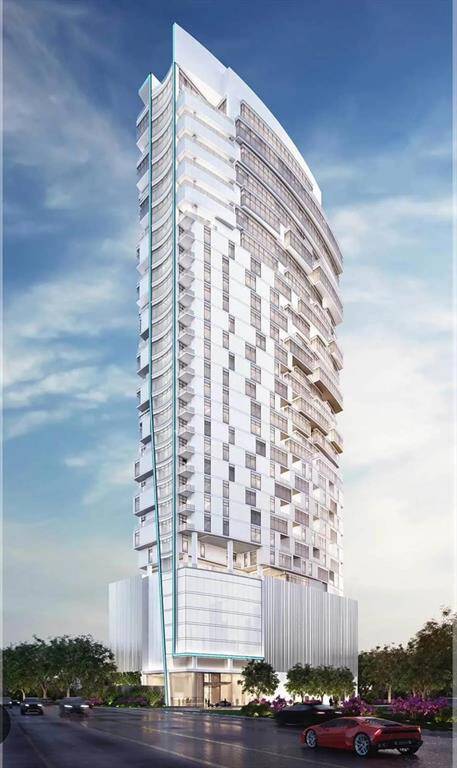 Experience luxury living in the sky at the sleek Arabella Highrise, where modern design meets comfort and style.