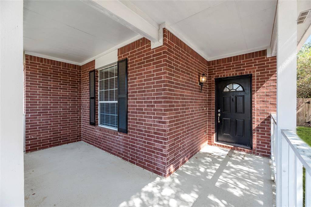 Inviting front porch