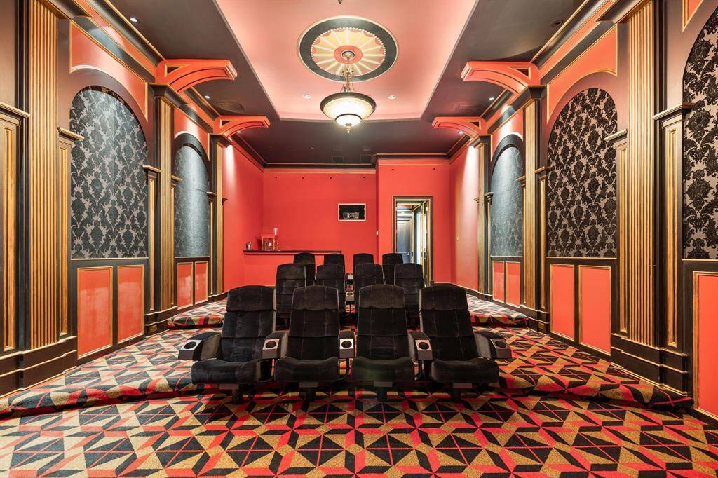 [Theatre] Inspiring in size, scale and finish! Watch your favorite cinematic oeuvre comfortably as the Theater seats twelve moviegoers.