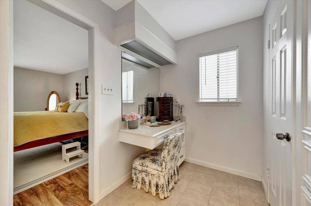 All of the secondary bedrooms are spacious with good closet space.