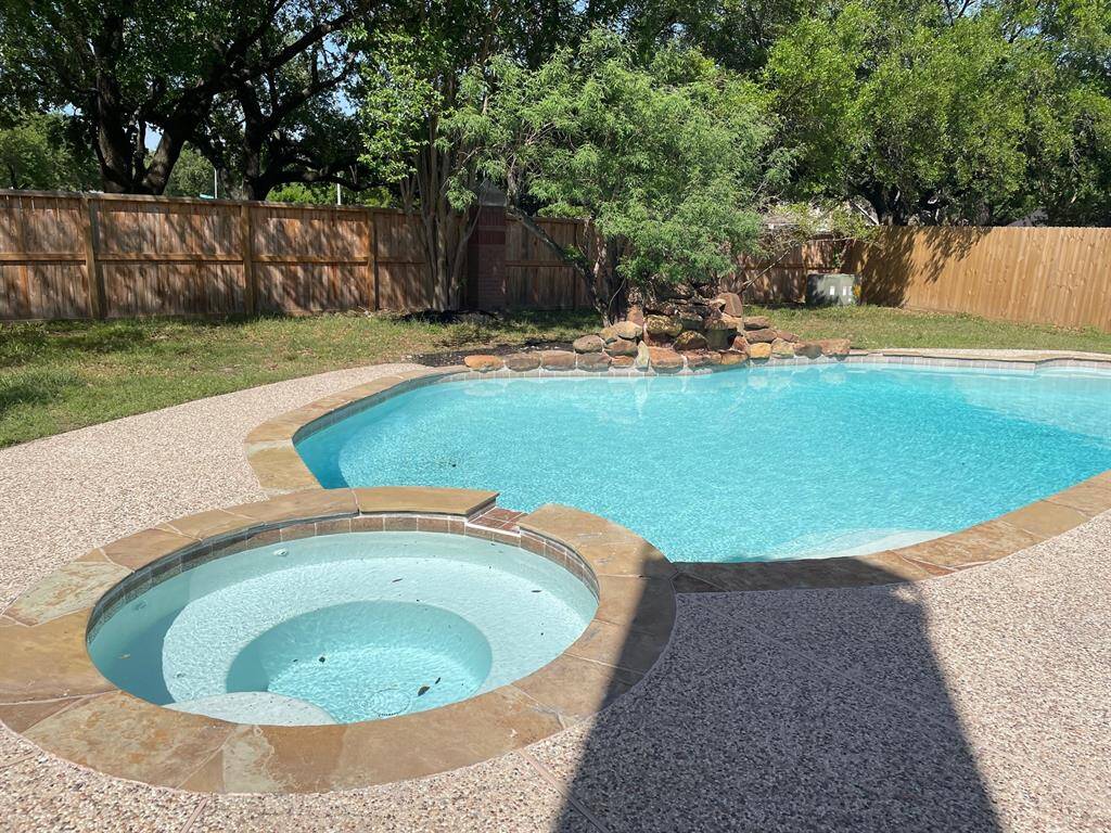 Pool and spa are sparkling clean!