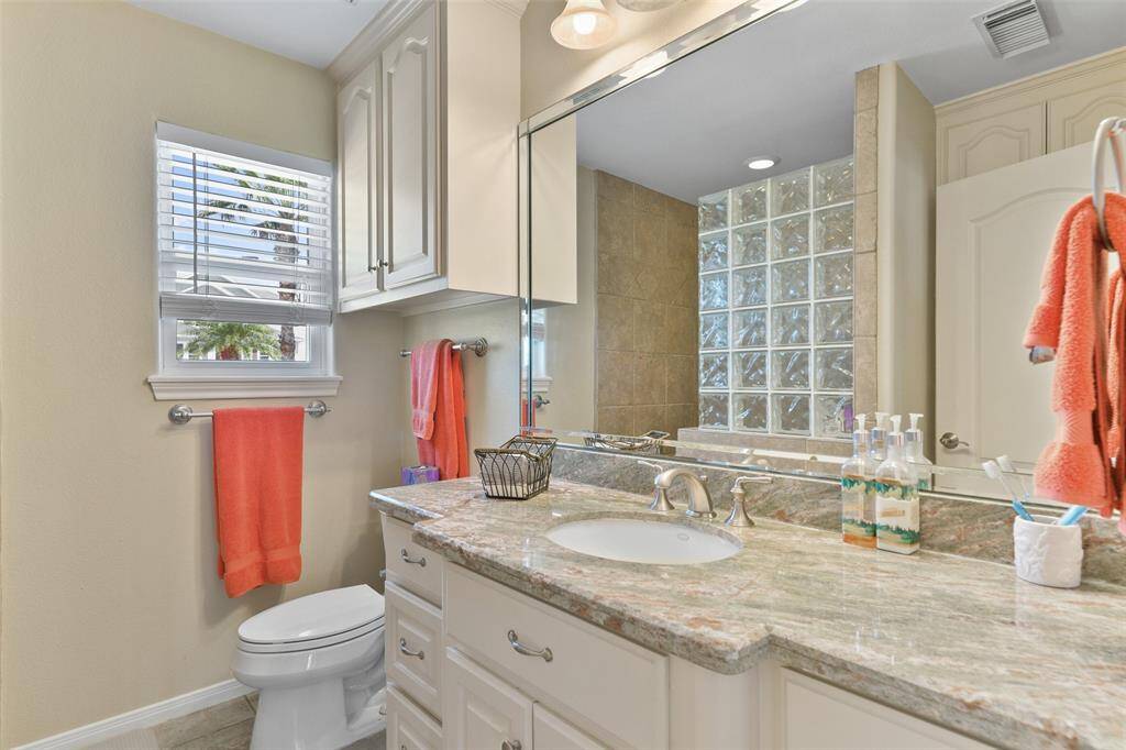 Guest Bath is quite spacious and comfortable