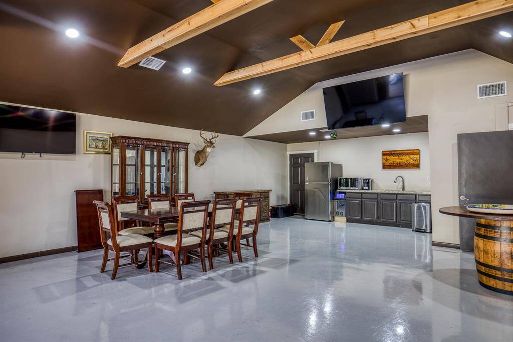 Full Kitchen and Full Bath with a plethora of storage