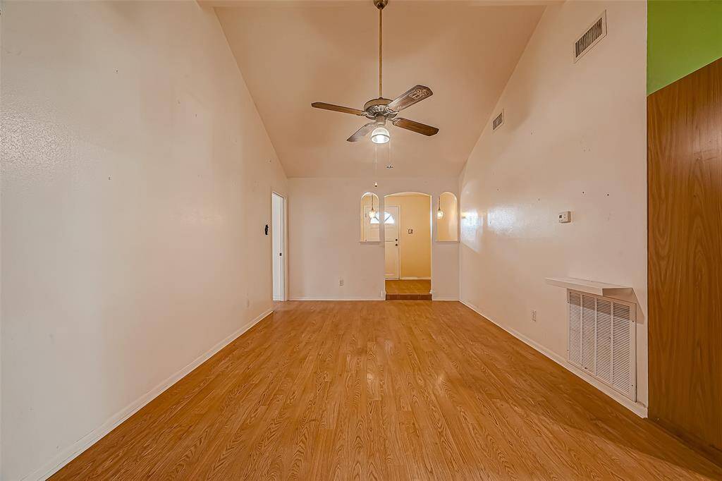 Formal Living Room view from Front Door Entry