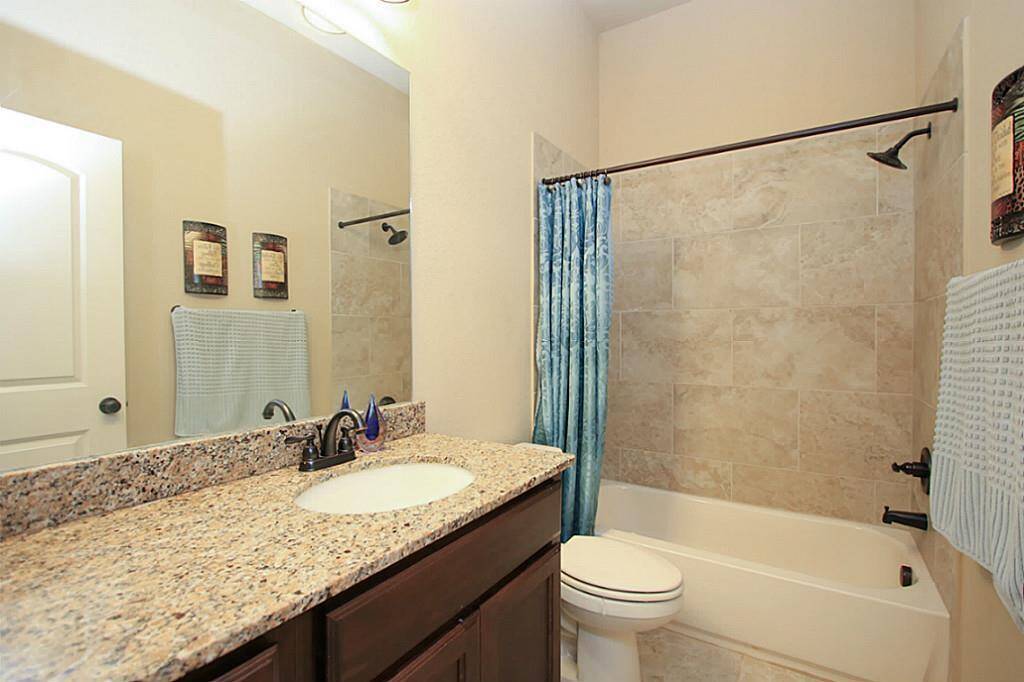Another full bath upstairs.